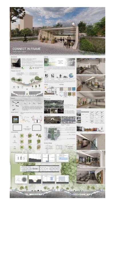 제 23회 실내디자인학과 졸업작품 [오태욱 - CONNECT IN FRAME]