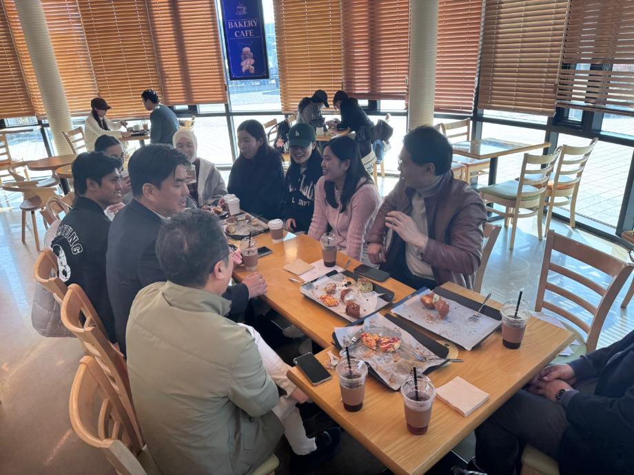 관광학과 대학원생들 간담회